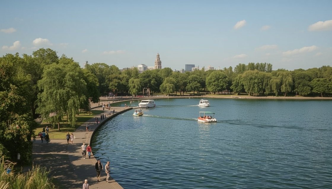 Mit dem Zug nach Hannover: Maschsee ohne Auto
